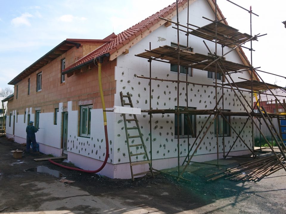 Novostavba řadového domu v Českém Brodě 2017